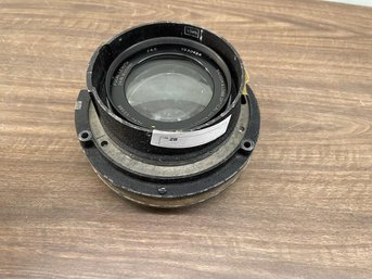 Aero Tessar Lens, Yellow Dot, 5.5' Diameter