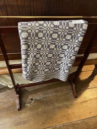 Coverlet With Blanket Stand
