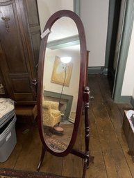 Oval Vanity Dressing Mirror From Walmart, 5'  Tall
