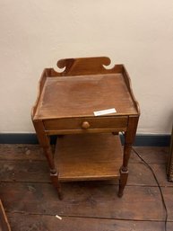 Wash Stand With Lower Shelf & Drawer, Poor  Condition, 17' Wide X 14' Deep X 32' Tall