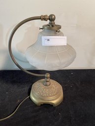 Reproduction Brass Table Lamp