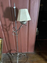 Iron Floor Lamp 57' Tall