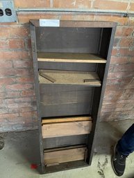 Pantry/Book Case With Missing Door, 46' Tall X 17' Wide