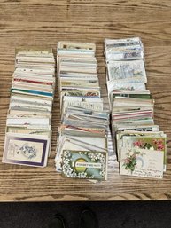 Large Lot Of Holiday Post Cards