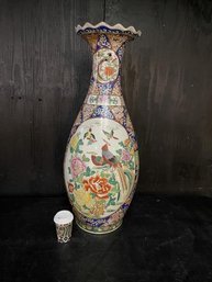 Large Decorative Asian Vase
