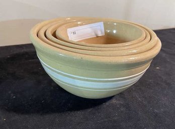 Lot Of (4) Stacking Bowls