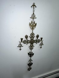 Hanging Candle Light, Brass, Decorative, 45'  Long