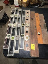 Lot Of 7 Levels, 4 Metal And 2 Wood Lot Of 7 Levels, 4 Metal And 2 Wood