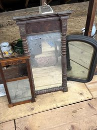 Lot Of 3 Mirror, One Missing Top Glass Panel