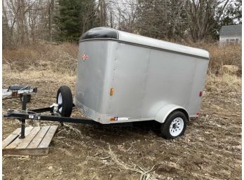 Enclosed Trailer 5' X 8' By Carry-On, 2,400GVWR, Made 12/2010