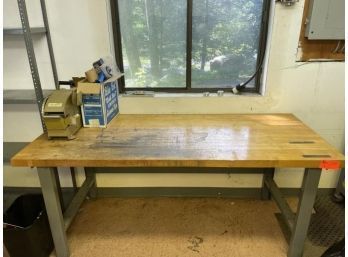 Work Bench Table 6' L X 30' D X 32' H