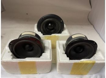 Lot Of (3) Speakers (1) Unknown Origian, (2) Norway P 11 RCY H55  8OHM IH