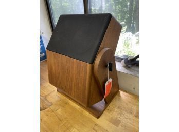 Dick Sequerra Custom Speaker In Wooden Case, Adjustable