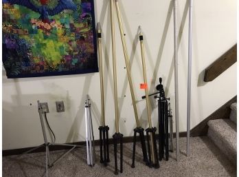 Lot Of (8) Tripods