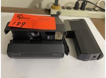 Polaroid Spectra 2 Camera With Flash Attachment