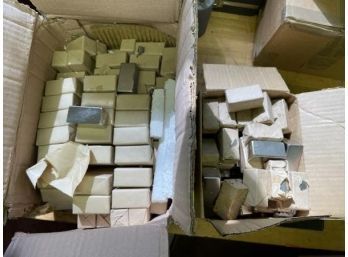 Lot Of Block Magnets, Most Are Wrapped, 2' L X 1' W X 1' D