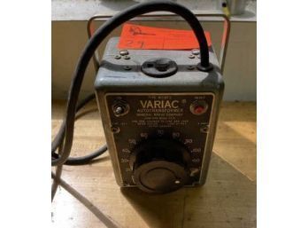 General Radio Company, Variac Auto Transformer, 0-140