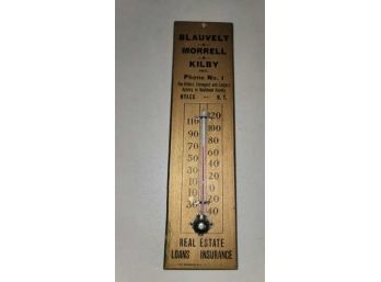 1 Advertising Thermometer With Lower Bulb