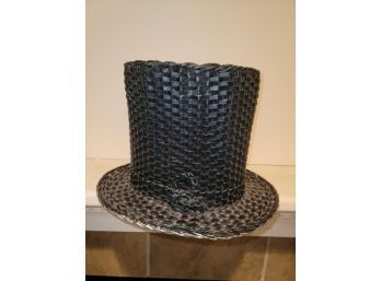 Wicker Top Hat, 9' H