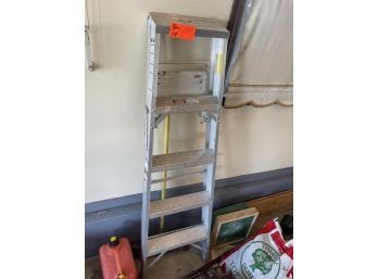 Aluminum Step Ladder, 5'