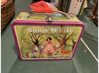 Snow White Lunch Box, No Thermos