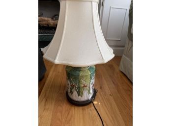 Table Lamp, Asian Decorated