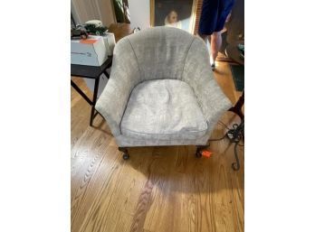 Upholstered Arm Chair, Fair Condition