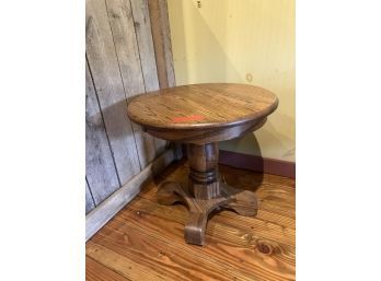 Round Pedestal Side Table 22' Diameter & 22' Tall