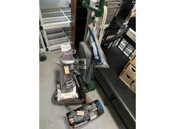 Lot Of (3) Vacuums, Oreck XL, Electrolux Precision Brush Roll Clean, Dyson Root Hand Held Vac, Working