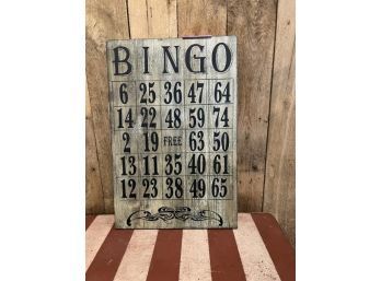 Wooden Bingo Board 16'x24'