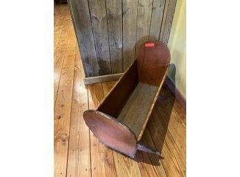 Wooden Rocking Cradle, 38' Long