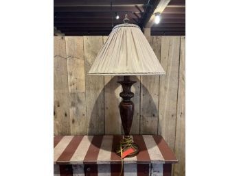 Table Lamp With Shade, 35'Tall