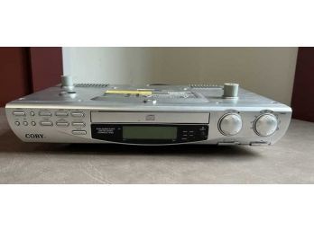 Coby AM/FM Disc Player, Under Cabinet Mount