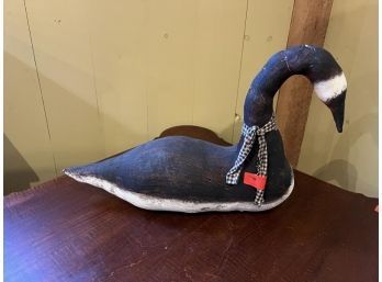 Painted Stuffed Canadian Goose, Weighted