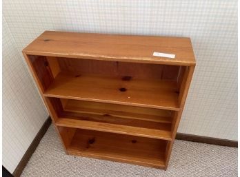 Wooden Book Case With Two Shelves