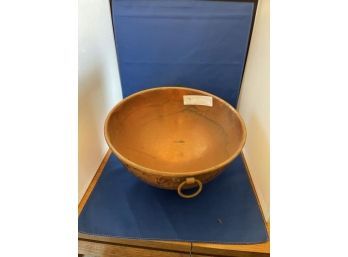 Copper Bowl, 12.5' Diameter X 7' High