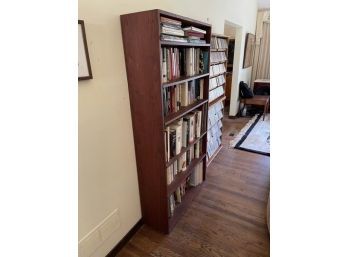 Wood Laminate Book Case With (5) Adjustable Shelves 6'T X 3'W X 1'D