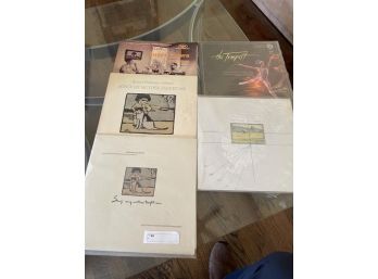Lot Of (5) Records Including (2) Signed A. Delmoni To Dick Sequerra