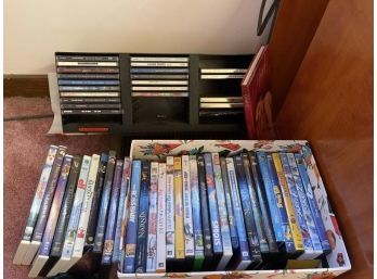 Lot Of Kids' DVD Movies & CD's Of Contemporary Music