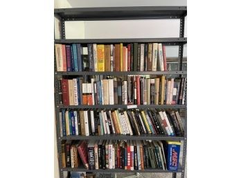 Large Lot Of Books, Hardcover & Paperback A Mix Of Non-fiction, Fiction, Biography
