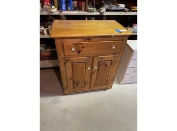 Pine One Drawer Cabinet