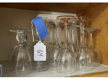 Wine Glasses, Glassware & Misc