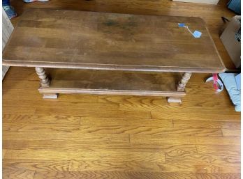 Coffee Table, Top Has Stains
