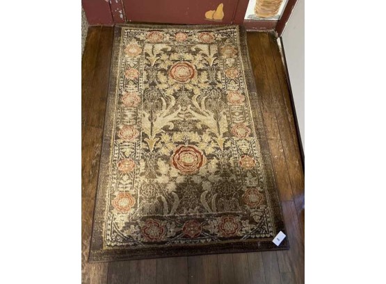 Machine Made Scatter Rug, 2'x3'