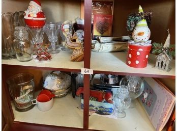 Lot Of Vases, Bowls, Water Pitcher, Mics