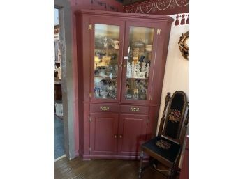 Corner Cabinet, Painted, One Piece, 47'wide X 23' Deep, 78' Tall