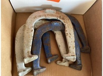 4 Steel Horseshoes, No Stakes