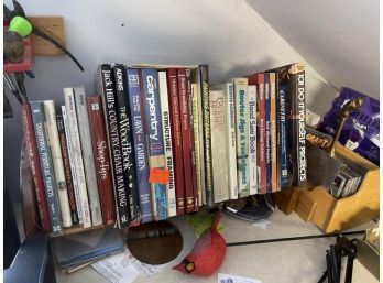 Lot Of Books - Carpentry, Woodworking