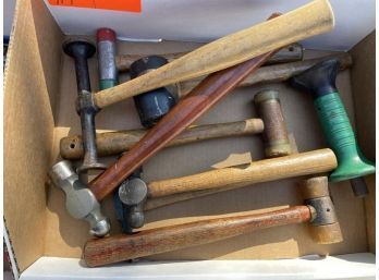 Lot Of Mallets, Ball Peing Hammers