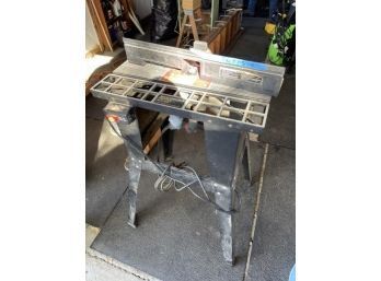 Sears Craftsman Router And Table, Industrial Table With Router